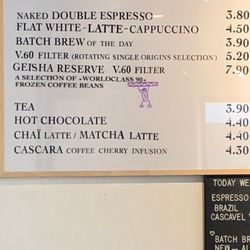 Café Capitale - Menu