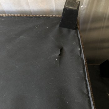 Oscar's Express Moving - Damaged Underside of ottoman - Movers Near Me - Lake Forest, California