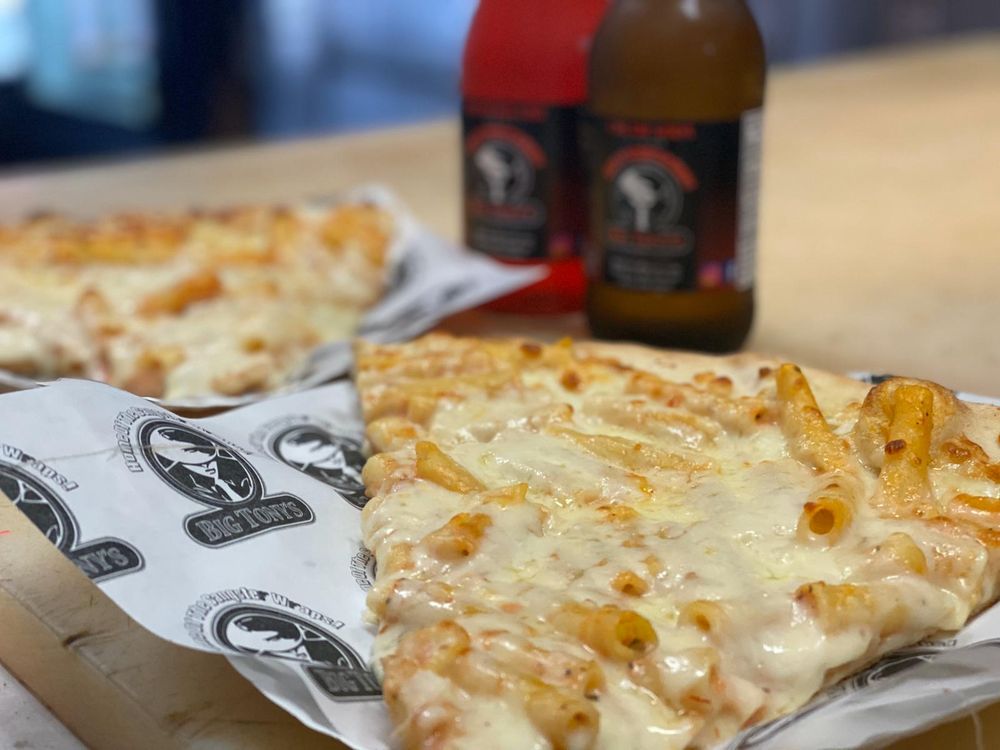 Food from Big Tony's Pizza