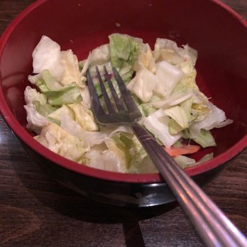 Wasabi Sushi - I wish they sold their salad dressing!  It's so good!! - Sushi Bars Near Me - Fort Worth, Texas