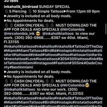 Inkaholik Tattoos - Tattoo Near Me - Miami, Florida Inkaholik Tattoos - Tattoo Near Me - Miami, Florida