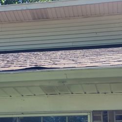 Excel Exteriors - Bad spot on the roof that he has yet to respond to