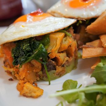 Yaya Greek Bistro - Avocado Eggs Benedict Instagram @fatnam_eats - Greek Near Me - Toronto, Ontario