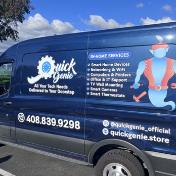 QuickGenie - We are open 7 days a week. All your tech needs, delivered to your doorstep. - IT Services & Computer Repair Near Me - Santa Clara, California