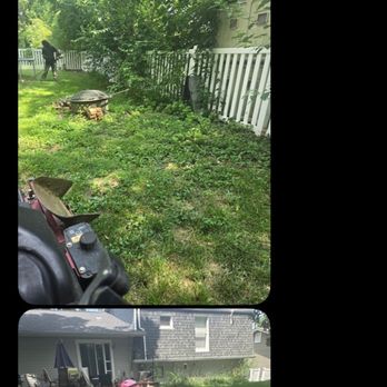 Bert's Lawn Maintenance - Photos text to me at the end of last season offering to clean up the weeds allowed to grow along the fence and trees all year for $350. - Snow Removal Near Me Bert's Lawn Maintenance - Photos text to me at the end of last season offering to clean up the weeds allowed to grow along the fence and trees all year for $350. - Snow Removal Near Me