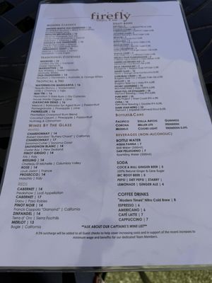 Menu photo 4 Firefly Eatery & Bar San Diego, CA Menu photo 4 Firefly Eatery & Bar San Diego, CA