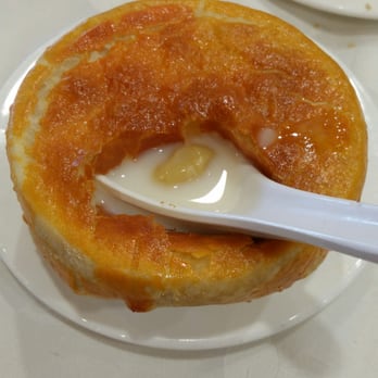 Seafood Cove 2 - Almond Milk Dessert! Sweet girl next to me gave me one! - Dim Sum Near Me - Westminster, California