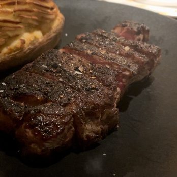 Bludorn - NY Strip Steak - New American Near Me - Houston, Texas