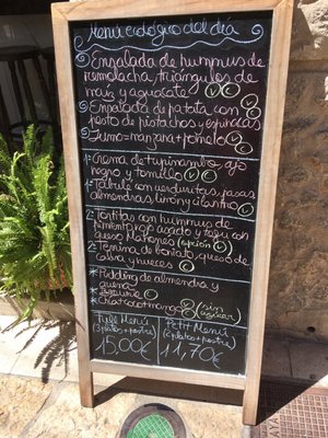 Menu photo 1 Plaer Natural Palma de Mallorca, PM Menu photo 1 Plaer Natural Palma de Mallorca, PM