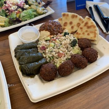 Luna Grill Anaheim - Lunatic Sampler - Mediterranean Near Me - Anaheim, California Luna Grill Anaheim - Lunatic Sampler - Mediterranean Near Me - Anaheim, California