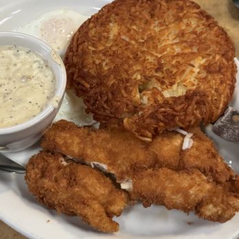 Gravy - Fried chicken hash browns and sausage gravy - American Near Me - Portland, Oregon Gravy - Fried chicken hash browns and sausage gravy - American Near Me - Portland, Oregon
