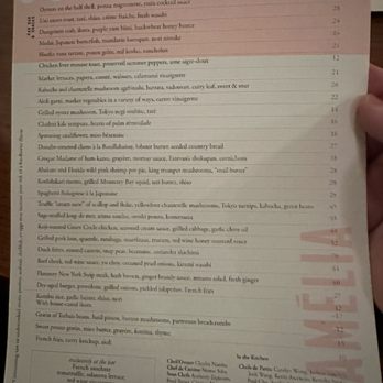 Camelia - Menu - French Near Me - Los Angeles, California