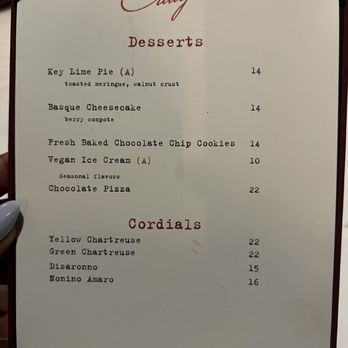 Craigs - Menu - Whiskey Bars Near Me - Nashville, Tennessee