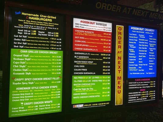 Menu photo 8 Cook Out Charleston, SC Menu photo 8 Cook Out Charleston, SC
