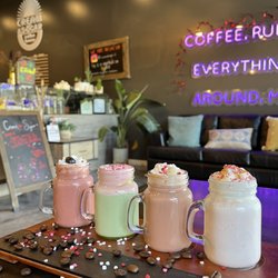 Cream and Sugar Coffee House - New Flight Boards!