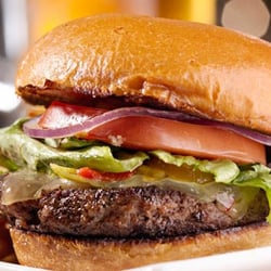 Café de la Liga - Home made Beef Burgers