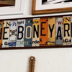 The Bone Yard - Sample of the awesome art on the walls