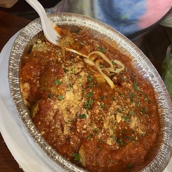 Bodacious Pizza & Grill - Spaghetti and meatballs, comes with your choice of side salad - Pizza Near Me - Virginia Beach, Virginia Bodacious Pizza & Grill - Spaghetti and meatballs, comes with your choice of side salad - Pizza Near Me - Virginia Beach, Virginia