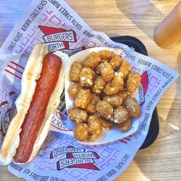 JUMBO RIPPER with TATER TOTS JUMBO RIPPER with TATER TOTS