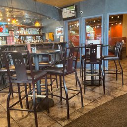 Nice indoor seating area
