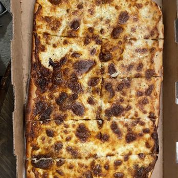 Santucci's Original Square Pizza - White pizza - Pizza Near Me - Mechanicsburg, Pennsylvania Santucci's Original Square Pizza - White pizza - Pizza Near Me - Mechanicsburg, Pennsylvania