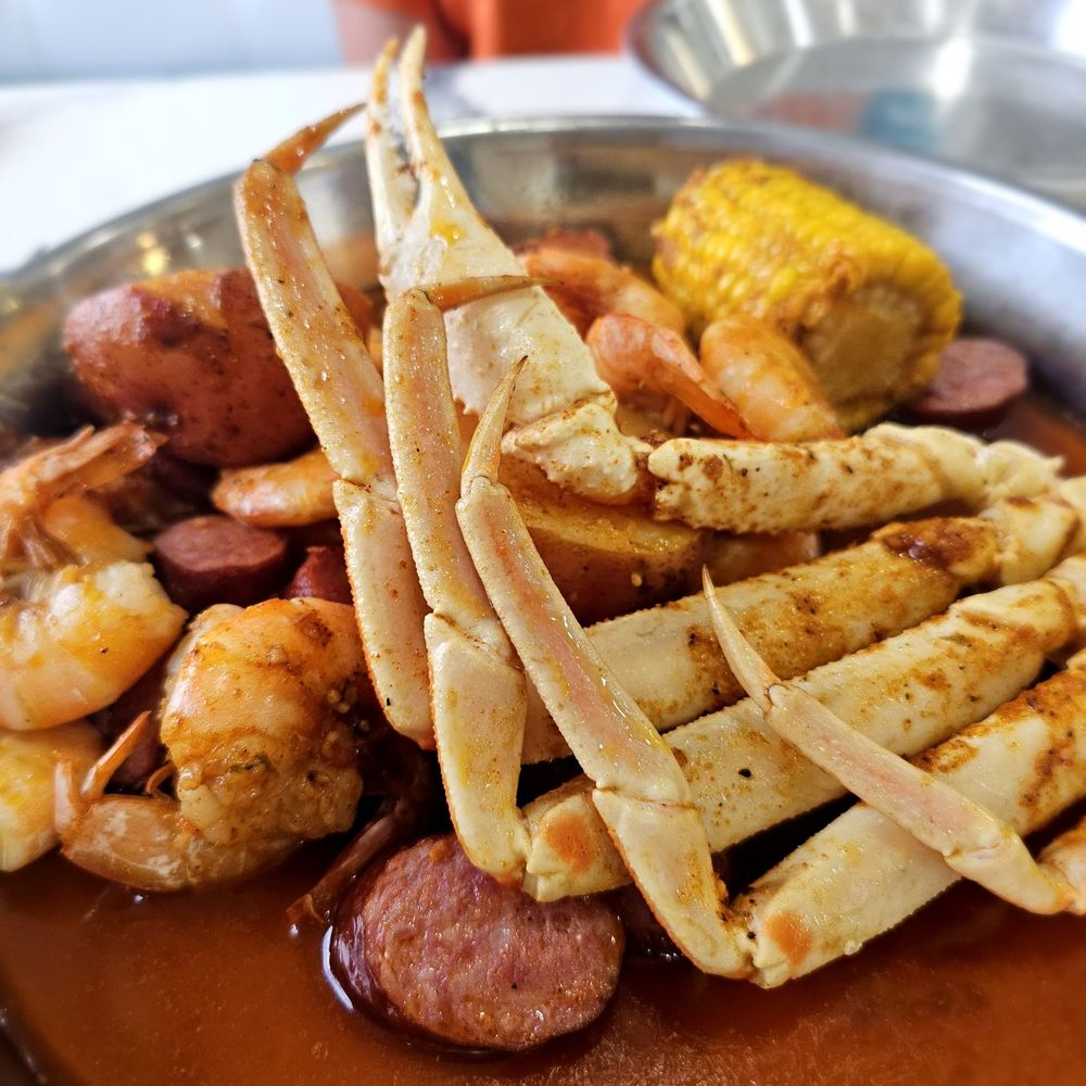 Superior Crab - LCB with shrimp, crab legs, sausage, potatoes,  and corn. - Seafood Near Me - Foley, Alabama