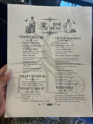 Menu photo 7 Tallo Restaurant & Bar Wesley Chapel, FL Menu photo 7 Tallo Restaurant & Bar Wesley Chapel, FL