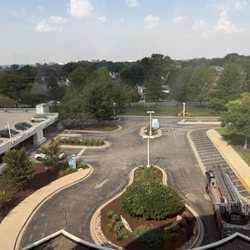 Resurrection Medical Center - A 5th floor view of the entrance to the facility.