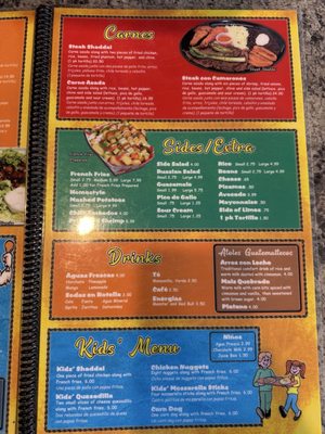 Menu photo 3 Pollo Shaddai Fairfield, OH