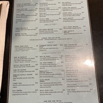 Back 40 - Menu - Comfort Food Near Me - North Kingstown, Rhode Island