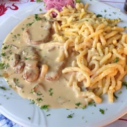 Restaurant Zum Rössle - Der Schwabenteller, kleine Portion. Sehr lecker!