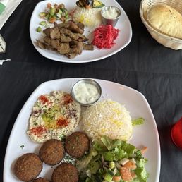 Falafel Plate and Gyro Plate Falafel Plate and Gyro Plate