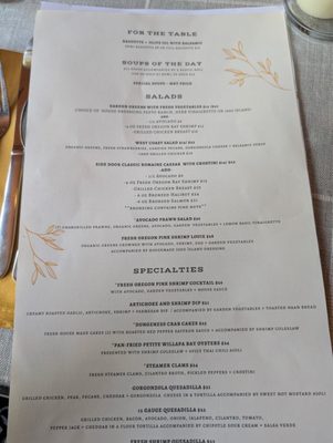 Menu photo 4 Side Door Cafe Gleneden Beach, OR