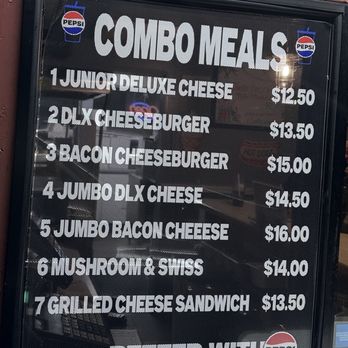 Bill & Bea's Drive In - Drive through window menu part 1 of 2 - Burgers Near Me - Centralia, Washington