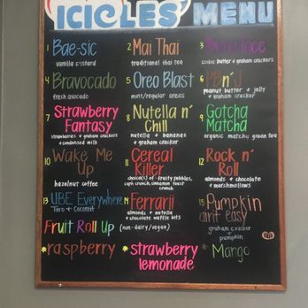 ICICLES - Ice Cream & Frozen Yogurt Near Me - Sacramento, California ICICLES - Ice Cream & Frozen Yogurt Near Me - Sacramento, California