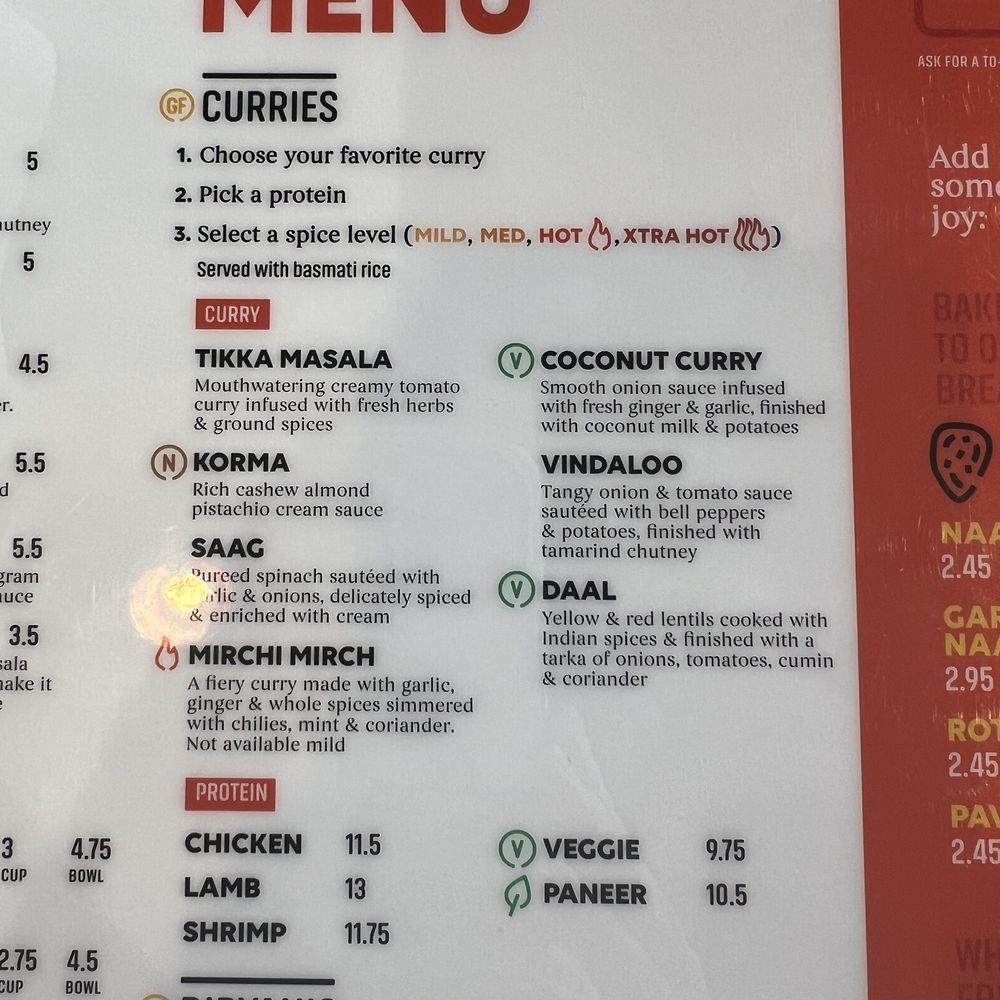 Tarka Indian Kitchen - Curries Menu - Indian Near Me - Austin, Texas Tarka Indian Kitchen - Curries Menu - Indian Near Me - Austin, Texas