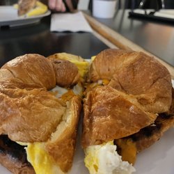 Southwestern breakfast sandwich