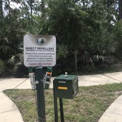 6 Acre Wood Park - Hand sanitizer and repellent; so handy!