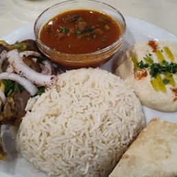Lamb skank meal Lamb skank meal