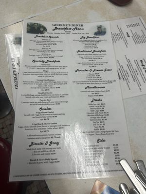 Menu photo 1 George Rivolo Diner Saint Louis, MO Menu photo 1 George Rivolo Diner Saint Louis, MO