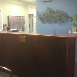 Somerset Chiropractic - Reception desk.