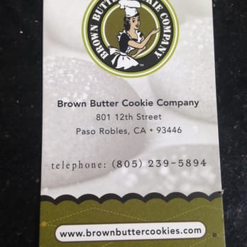 Brown Butter Cookie - Bakeries Near Me - Paso Robles, California Brown Butter Cookie - Bakeries Near Me - Paso Robles, California