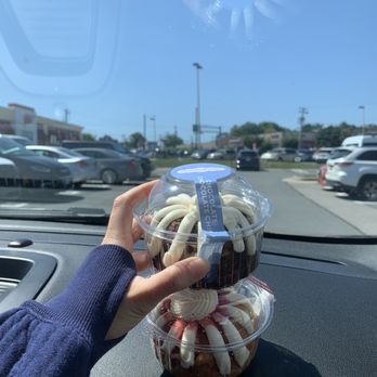 Nothing Bundt Cakes - Chocolate Chocolate Chip Bundtlet and Strawberry Cheesecake Swirl Bundtlet - Bakeries Near Me - Falls Church, Virginia