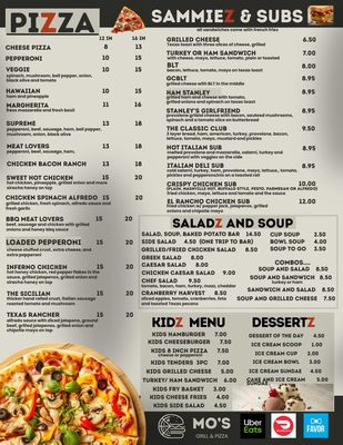 Menu photo 1 Mo's Grill and Pizza Spring Branch, TX Menu photo 1 Mo's Grill and Pizza Spring Branch, TX