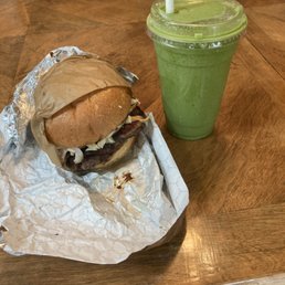 Chicken Que and Green Machine