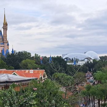 Magic Kingdom Park - View from Swiss Family Robinson tree house - Amusement Parks Near Me - Lake Buena Vista, Florida Magic Kingdom Park - View from Swiss Family Robinson tree house - Amusement Parks Near Me - Lake Buena Vista, Florida