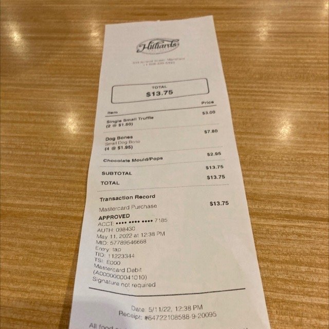 HILLIARDS CHOCOLATES Updated September 2024 333 School St