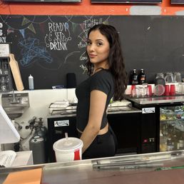 The super sweet very fun bartender. She's a "breath of fresh air". The super sweet very fun bartender. She's a "breath of fresh air".