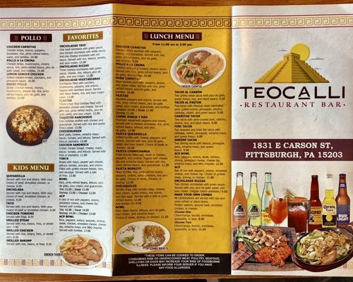 Menu photo 3 Teocalli Pittsburgh, PA Menu photo 3 Teocalli Pittsburgh, PA