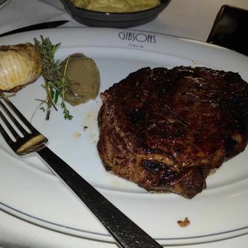Gibsons Italia - Ribeye Steak - juicy and delicious! Utter perfection! - Steakhouses Near Me - Chicago, Illinois Gibsons Italia - Ribeye Steak - juicy and delicious! Utter perfection! - Steakhouses Near Me - Chicago, Illinois